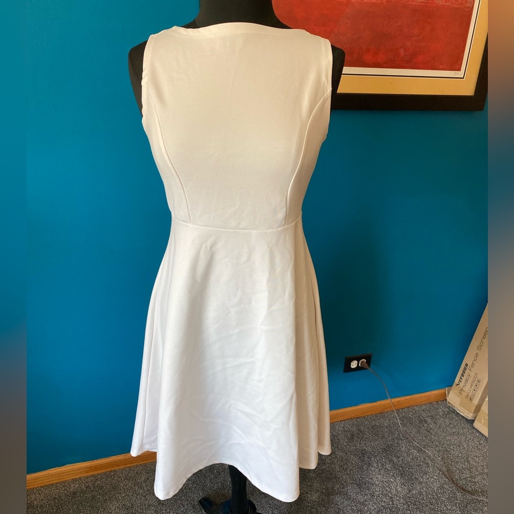 White Simple Dress